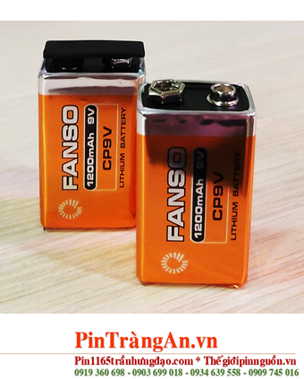 FANSO CP9V, Pin nuôi nguồn 9v Lithium FANSO CP9V 9V 1200mAh Lithium (LiMnO2) chính hãng